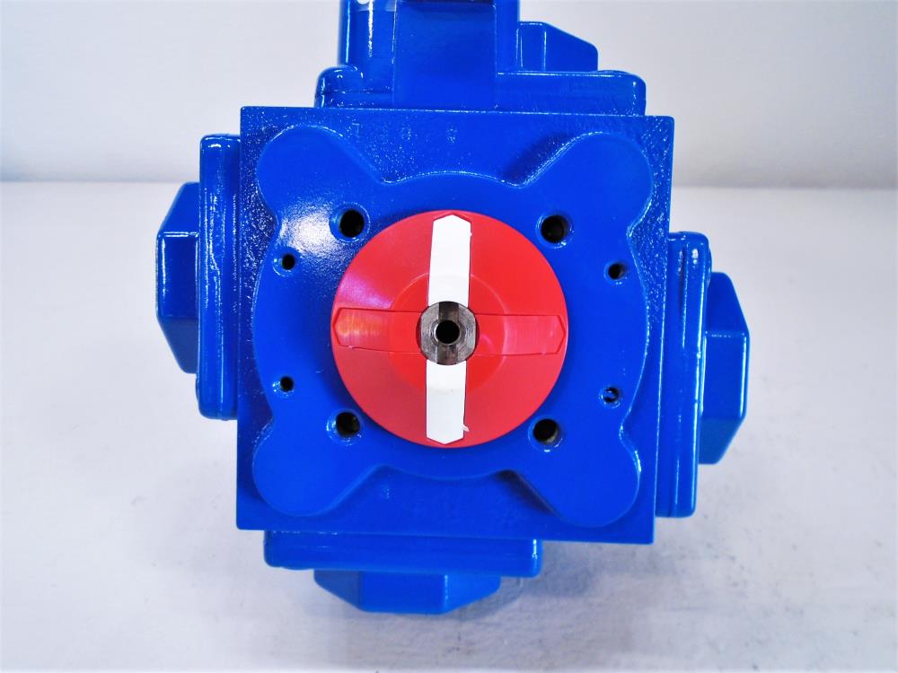 Habonim 1" CF3M Sanitary Ball Valve w/ Compact II Actuator